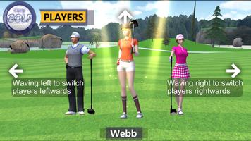 Golf-Motion Sensing Edition capture d'écran 1