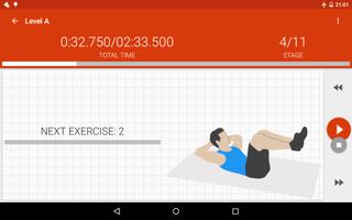 Abdominale workout ABS II screenshot 3