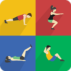 Thuis workouts-icoon