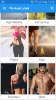 Home workouts to stay fit poster