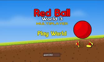 Red Ball World 3 Multiplayer Cartaz