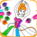 Princess Color Book Paint Art APK