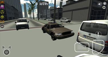 Police Car Driver Simulator 3D-poster