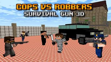 Cops Vs Robbers Survival Gun 3D capture d'écran 3