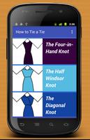 How to Tie a Tie plakat