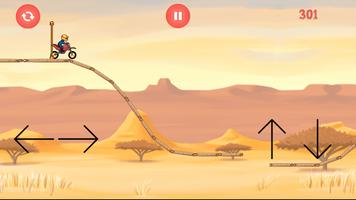 Desert Motocross - racing game capture d'écran 1