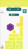 Zes 2017 - Hexagon Block Tower Puzzel Spelen King screenshot 2
