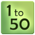1 to 50 - Fun Android Game: Best time killer