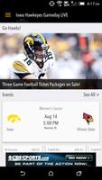 hawkeyesports.com Gameday LIVE الملصق