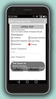 برنامه‌نما PDF Password Unlocker - Lock/Unlock PDF عکس از صفحه