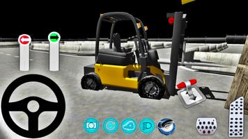 Forklift Simülatör Oyunu 3D Affiche