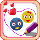 Love Ball - Physics Puzzle आइकन