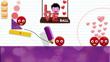 Love Ball - Physics Puzzle capture d'écran 3