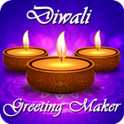 Diwali Greeting Maker icône