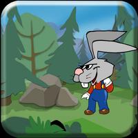 Super Rabbit  Run Jungle screenshot 1