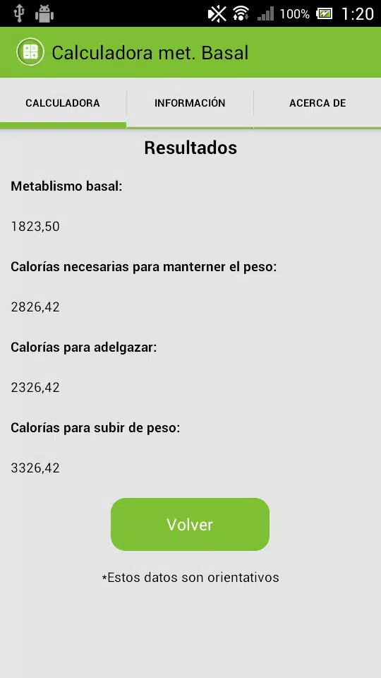Calculadora metabolismo basal APK for Android Download