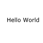 Hello World Application icon