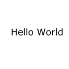 Hello World Application иконка