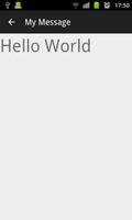 برنامه‌نما Hello World Application عکس از صفحه