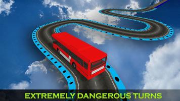 Impossible Driving Crazy Bus Stunt: Sky Race ảnh chụp màn hình 3