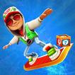 Súper tren superhéroes Raider: Metro practica surf