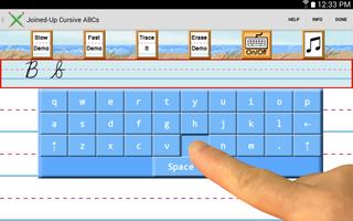 Demo - Joined-Up Cursive ABCs syot layar 2