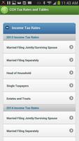 CCH Tax Rates and Tables ảnh chụp màn hình 2