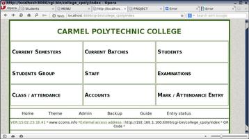 Polytechnic College Admin Affiche