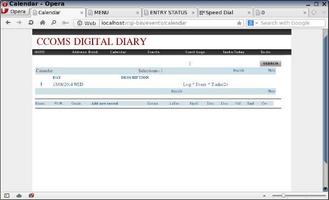 Events manager and diary X86 Screenshot 1