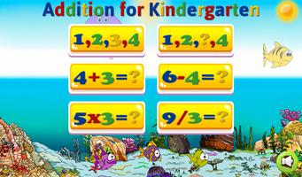 Addition for Kindergarten Affiche