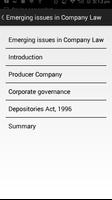 Corporate Law screenshot 2