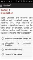 Cerebral Palsy capture d'écran 2