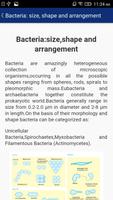 Bacteriology syot layar 3