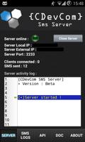 SMS Server الملصق