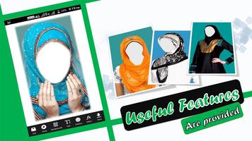 Hijab Photo Suit Editor imagem de tela 1