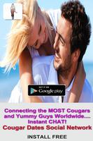 Poster Cougar Date App online