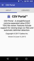 CSV Portal Affiche