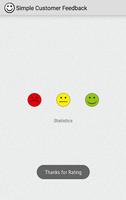 Simple Customer Feedback Affiche