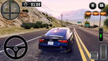 City Driving Audi Car Simulator capture d'écran 2