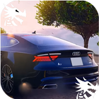 City Driving Audi Car Simulator آئیکن