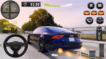 City Driving Audi Car Simulator โปสเตอร์