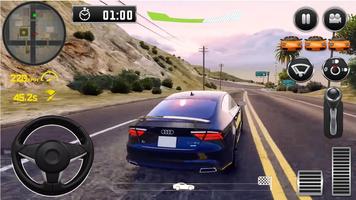 City Driving Audi Car Simulator capture d'écran 2