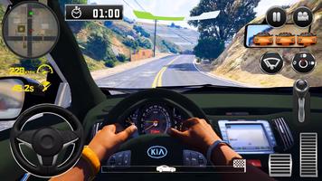 City Driving Kia Car Simulator تصوير الشاشة 1