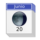 Icona Calendario Lunar