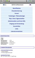 GESTIS Substance database الملصق