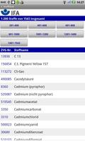 GESTIS Substance database capture d'écran 2