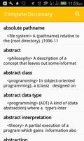 Computer Dictionary: Offline C screenshot 2