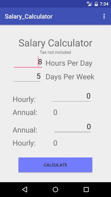 Descarga de APK de Simple Salary Calculator para Android