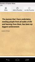 Quotes of Aamir Khan ảnh chụp màn hình 1