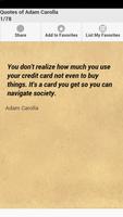 Quotes of Adam Carolla poster